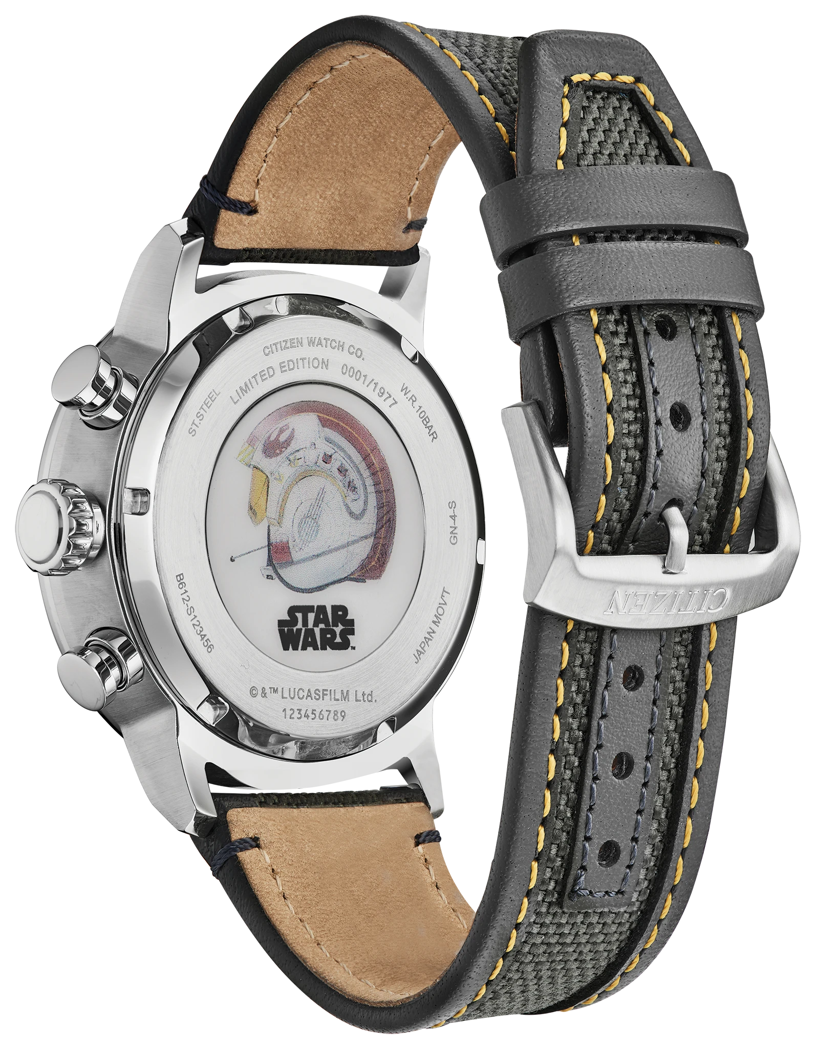 Luke Skywalker Black Dial CORDURA® Strap CA0646-04W | CITIZEN